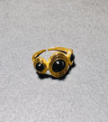 Vintage Black Agate Ring